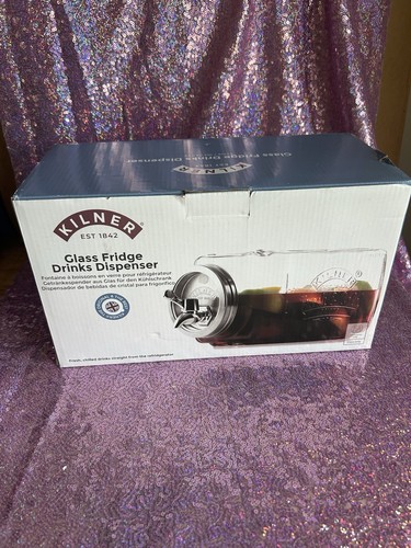 Kilner glass fridge - glass, drinks