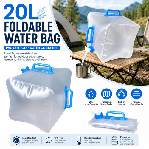 5pcs water carrier container - 1-5pcs,